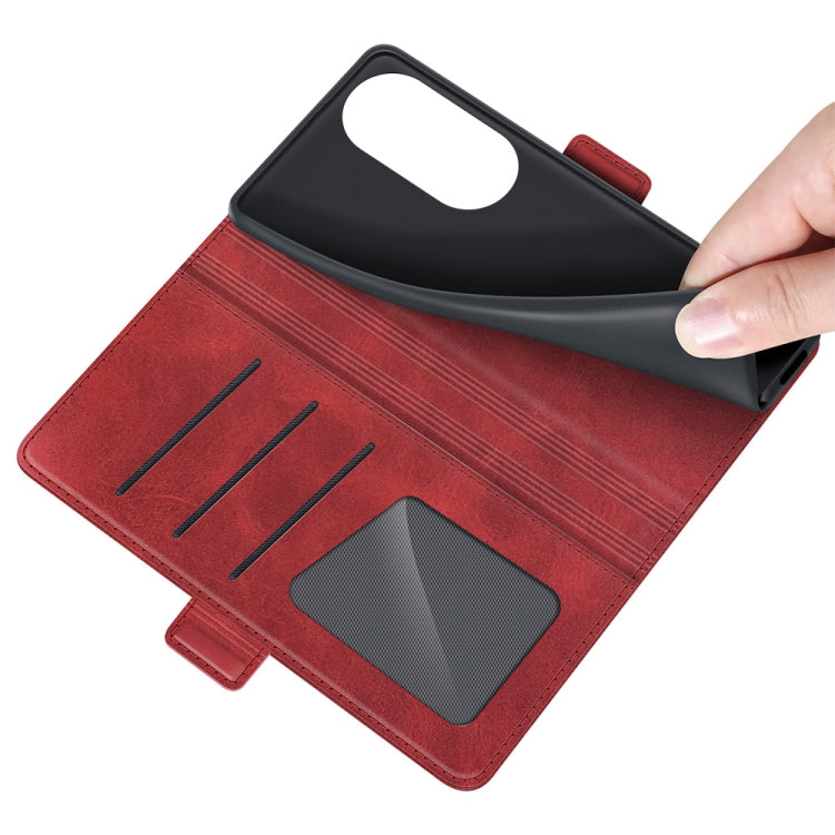 For Honor 50 Pro Dual-side Magnetic Buckle Horizontal Flip Leather Case with Holder & Card Slots & Wallet