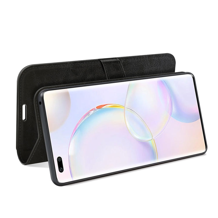 For Honor 50 Pro R64 Texture Single Horizontal Flip Protective Case with Holder & Card Slots & Wallet & Photo Frame