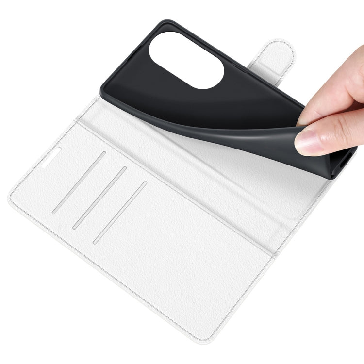 For Honor 50 Litchi Texture Horizontal Flip Protective Case with Holder & Card Slots & Wallet