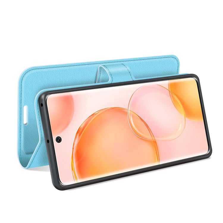 For Honor 50 Litchi Texture Horizontal Flip Protective Case with Holder & Card Slots & Wallet