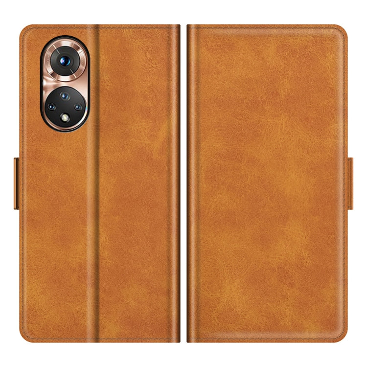For Honor 50 Dual-side Magnetic Buckle Horizontal Flip Leather Case with Holder & Card Slots & Wallet