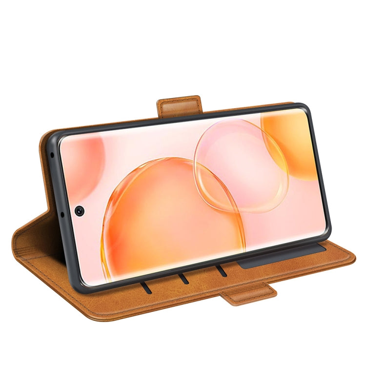 For Honor 50 Dual-side Magnetic Buckle Horizontal Flip Leather Case with Holder & Card Slots & Wallet