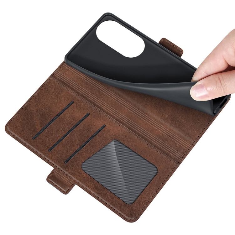 For Honor 50 Dual-side Magnetic Buckle Horizontal Flip Leather Case with Holder & Card Slots & Wallet