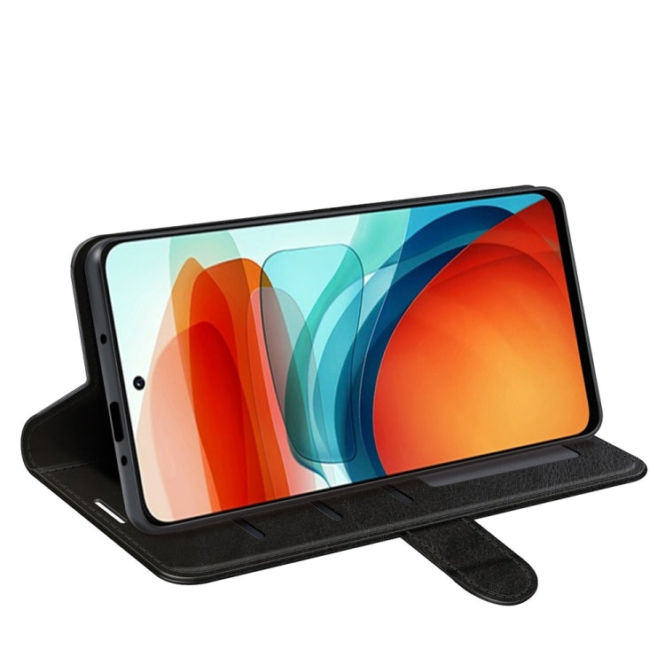 For Xiaomi Redmi Note 10 Pro 5G China / Poco X3 GT R64 Texture Single Horizontal Flip Protective Case with Holder & Card Slots & Wallet& Photo Frame