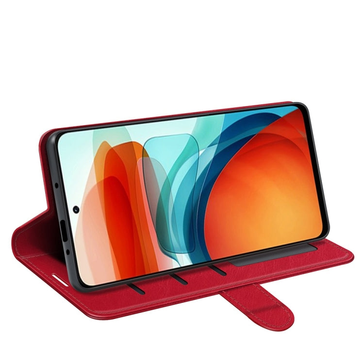 For Xiaomi Redmi Note 10 Pro 5G China / Poco X3 GT R64 Texture Single Horizontal Flip Protective Case with Holder & Card Slots & Wallet& Photo Frame