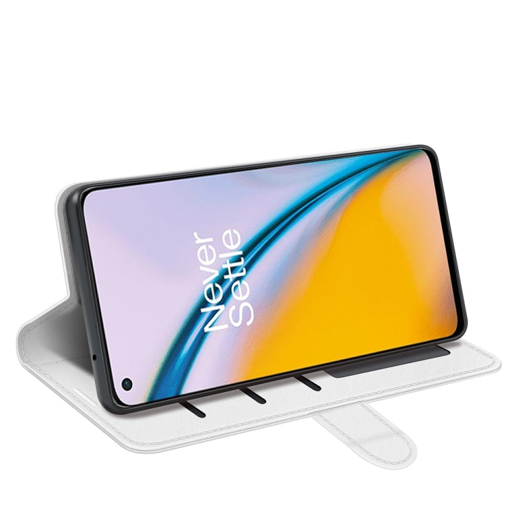 For OnePlus Nord 2 5G R64 Texture Single Horizontal Flip Protective Case with Holder & Card Slots & Wallet& Photo Frame