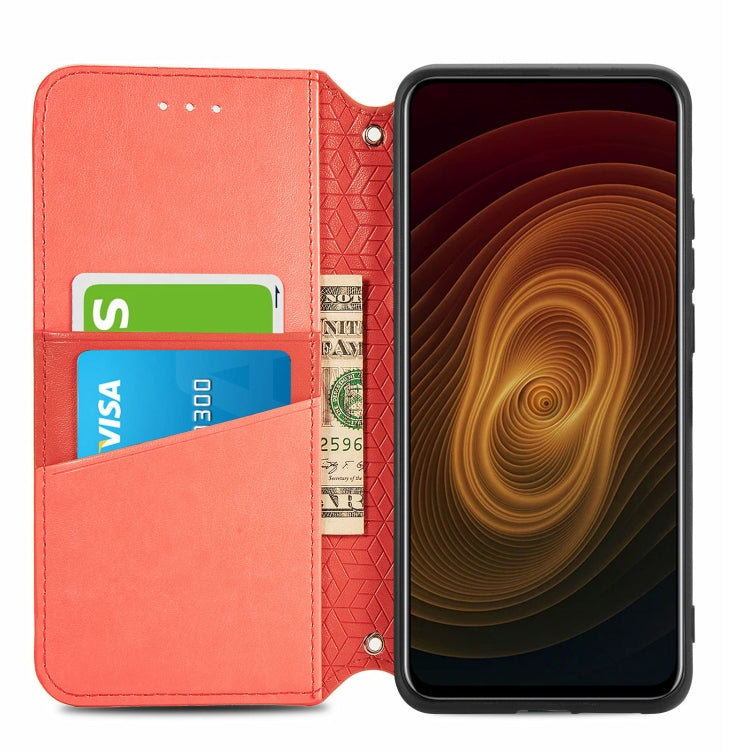 For ZTE Axon 20 5G Blooming Mandala Embossed Pattern Magnetic Horizontal Flip Leather Case with Holder & Card Slots & Wallet