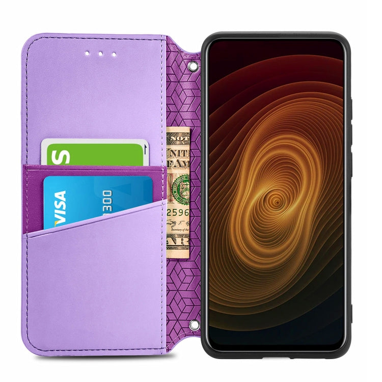 For ZTE Axon 20 5G Blooming Mandala Embossed Pattern Magnetic Horizontal Flip Leather Case with Holder & Card Slots & Wallet