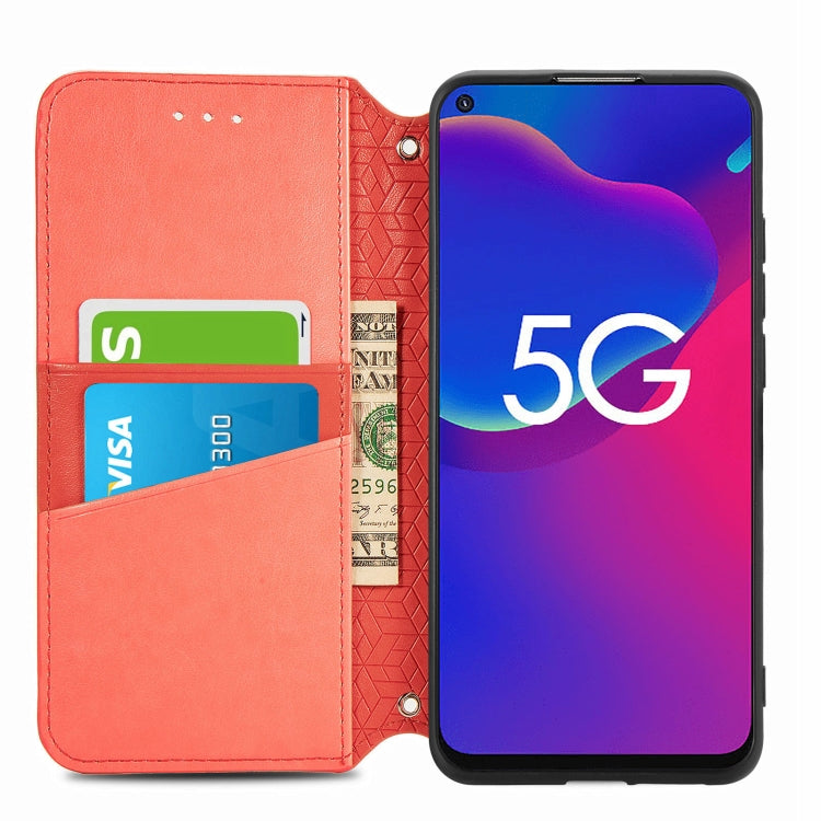 For ZTE Axon 11 SE 5G Blooming Mandala Embossed Pattern Magnetic Horizontal Flip Leather Case with Holder & Card Slots & Wallet