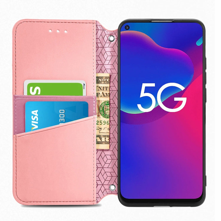 For ZTE Axon 11 SE 5G Blooming Mandala Embossed Pattern Magnetic Horizontal Flip Leather Case with Holder & Card Slots & Wallet