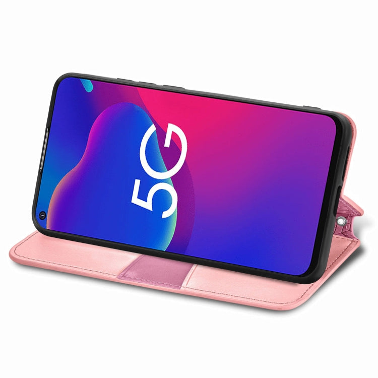 For ZTE Axon 11 SE 5G Blooming Mandala Embossed Pattern Magnetic Horizontal Flip Leather Case with Holder & Card Slots & Wallet