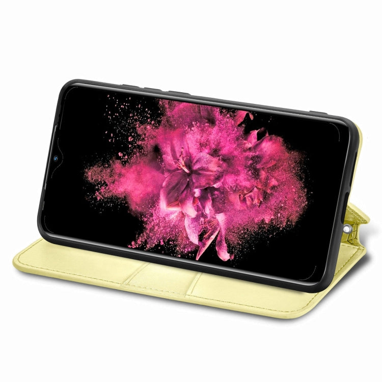 For Infinix Hot 10 Play Blooming Mandala Embossed Pattern Magnetic Horizontal Flip Leather Case with Holder & Card Slots & Wallet