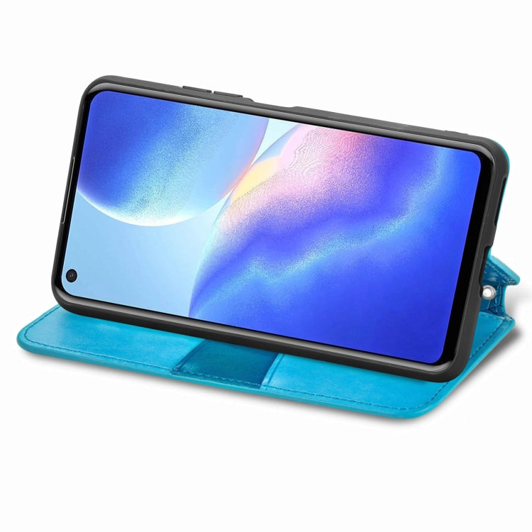 For Blackview A90 Blooming Mandala Embossed Pattern Magnetic Horizontal Flip Leather Case with Holder & Card Slots & Wallet