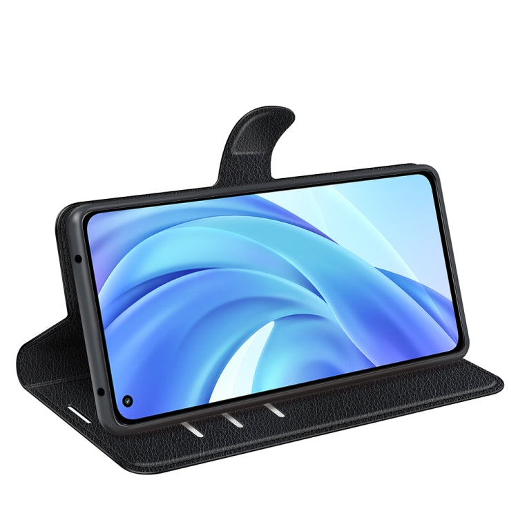 For Xiaomi Mi 11 Lite Litchi Texture Horizontal Flip Protective Case with Holder & Card Slots & Wallet