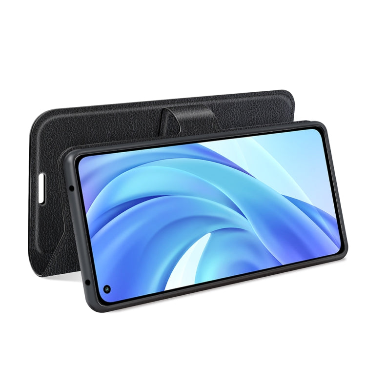 For Xiaomi Mi 11 Lite Litchi Texture Horizontal Flip Protective Case with Holder & Card Slots & Wallet