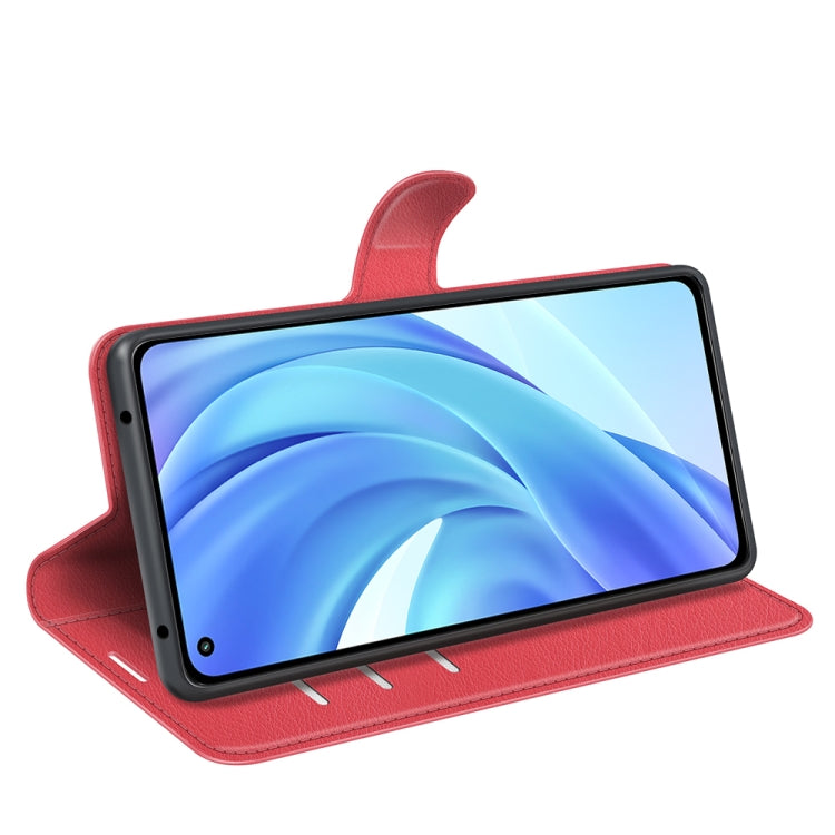 For Xiaomi Mi 11 Lite Litchi Texture Horizontal Flip Protective Case with Holder & Card Slots & Wallet