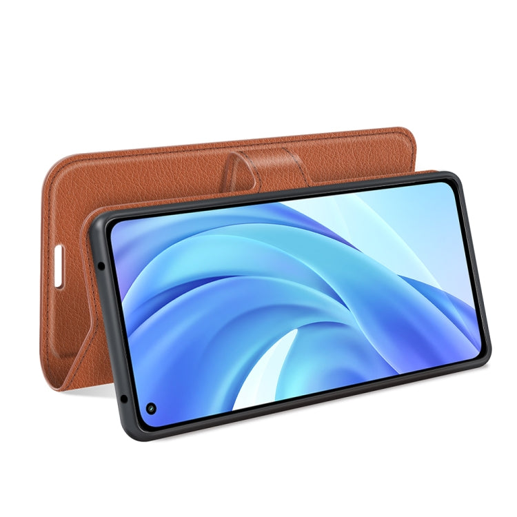 For Xiaomi Mi 11 Lite Litchi Texture Horizontal Flip Protective Case with Holder & Card Slots & Wallet