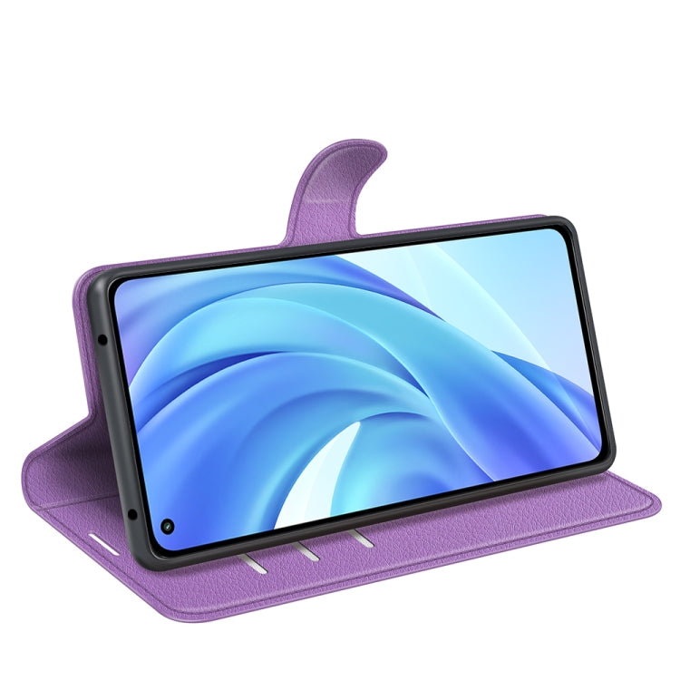 For Xiaomi Mi 11 Lite Litchi Texture Horizontal Flip Protective Case with Holder & Card Slots & Wallet