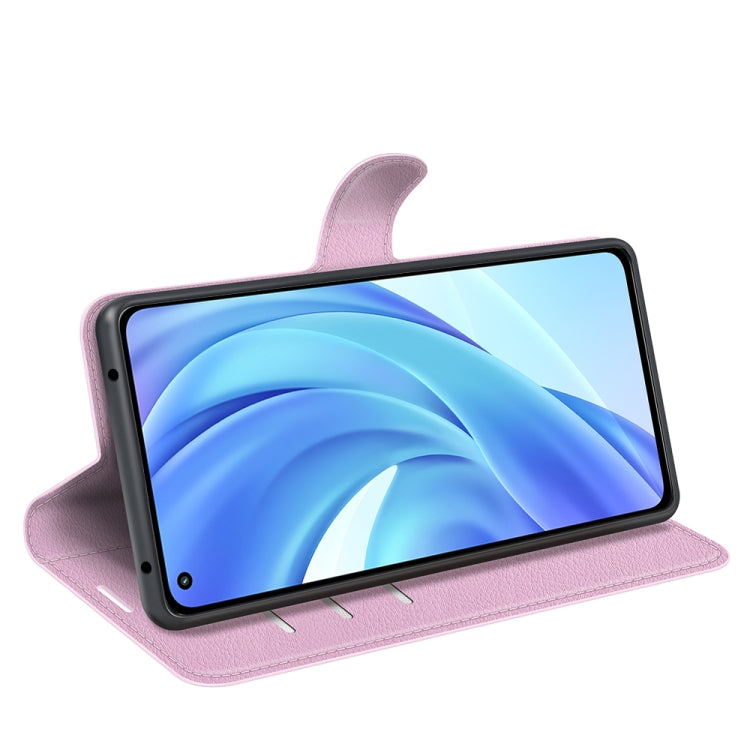 For Xiaomi Mi 11 Lite Litchi Texture Horizontal Flip Protective Case with Holder & Card Slots & Wallet