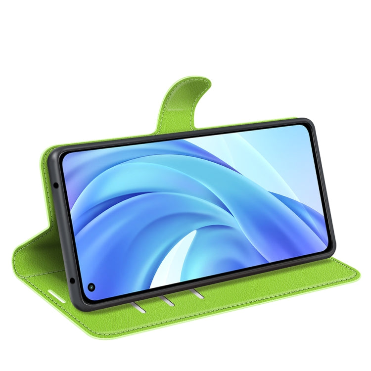 For Xiaomi Mi 11 Lite Litchi Texture Horizontal Flip Protective Case with Holder & Card Slots & Wallet