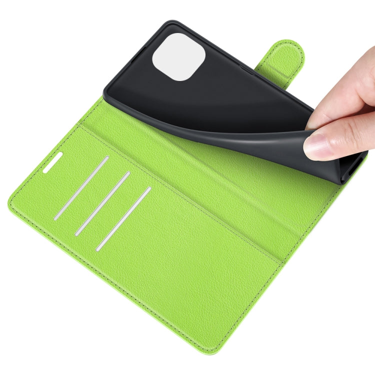 For Xiaomi Mi 11 Lite Litchi Texture Horizontal Flip Protective Case with Holder & Card Slots & Wallet