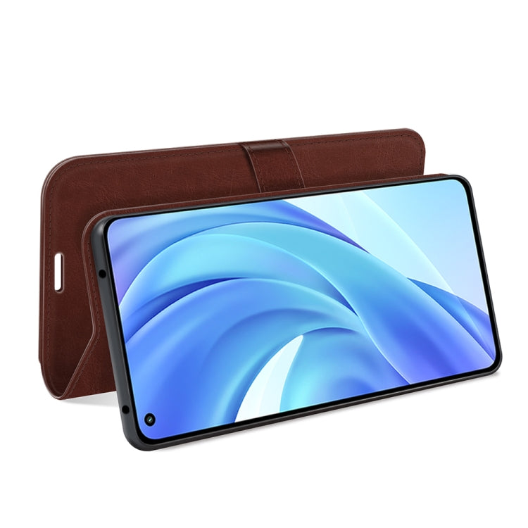 For Xiaomi Mi 11 Lite R64 Texture Single Horizontal Flip Protective Case with Holder & Card Slots & Wallet& Photo Frame