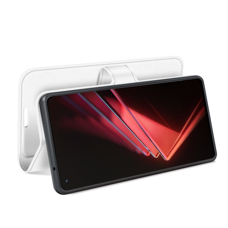 For OPPO K9 Litchi Texture Horizontal Flip Protective Case with Holder & Card Slots & Wallet