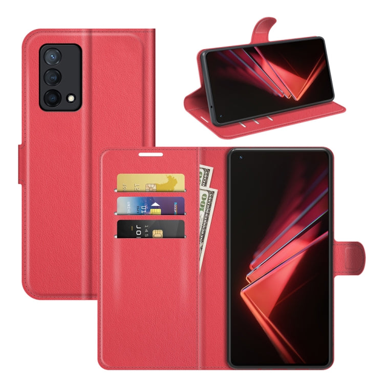 For OPPO K9 Litchi Texture Horizontal Flip Protective Case with Holder & Card Slots & Wallet