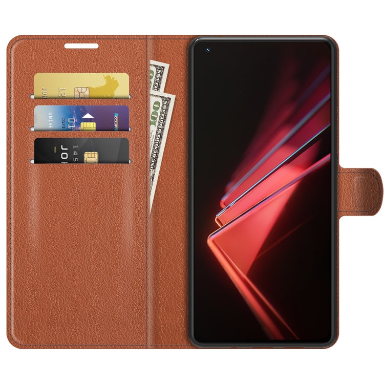 For OPPO K9 Litchi Texture Horizontal Flip Protective Case with Holder & Card Slots & Wallet