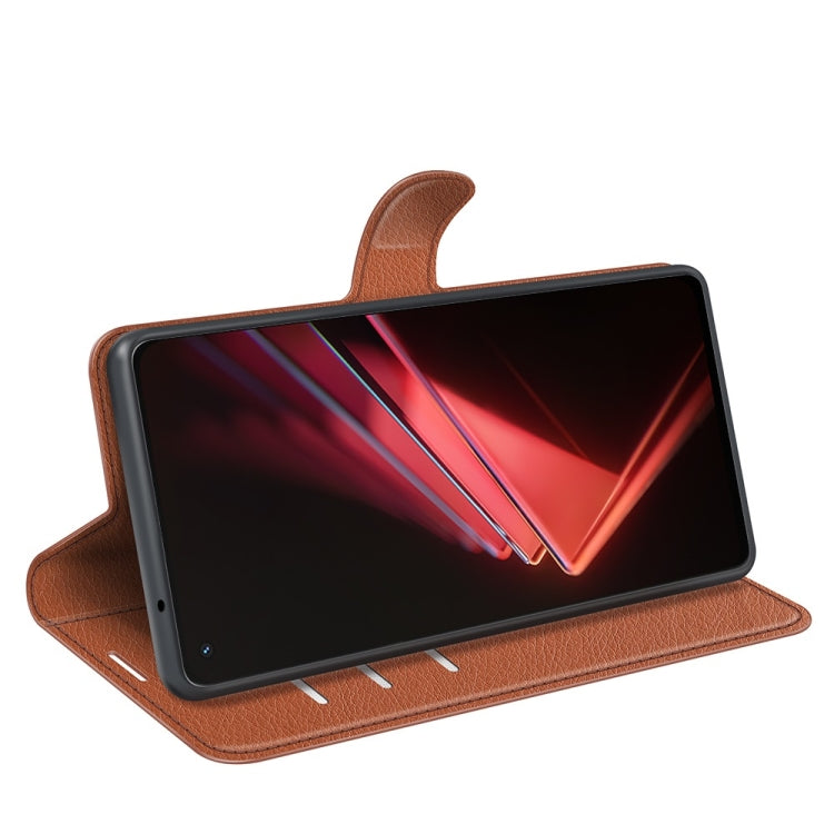 For OPPO K9 Litchi Texture Horizontal Flip Protective Case with Holder & Card Slots & Wallet