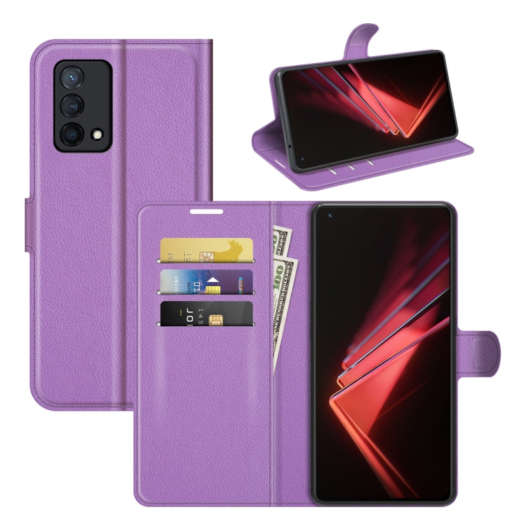 For OPPO K9 Litchi Texture Horizontal Flip Protective Case with Holder & Card Slots & Wallet