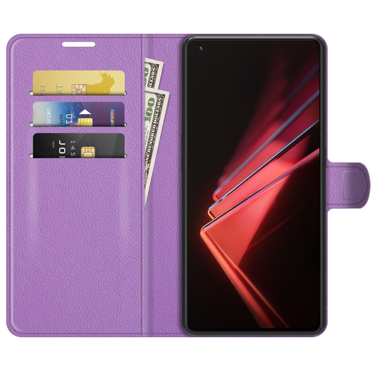 For OPPO K9 Litchi Texture Horizontal Flip Protective Case with Holder & Card Slots & Wallet