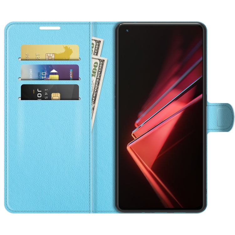 For OPPO K9 Litchi Texture Horizontal Flip Protective Case with Holder & Card Slots & Wallet
