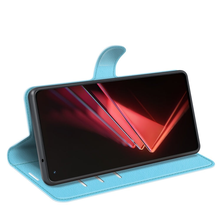 For OPPO K9 Litchi Texture Horizontal Flip Protective Case with Holder & Card Slots & Wallet