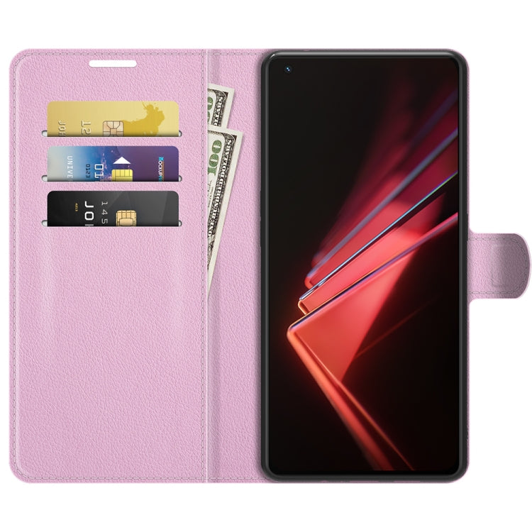 For OPPO K9 Litchi Texture Horizontal Flip Protective Case with Holder & Card Slots & Wallet