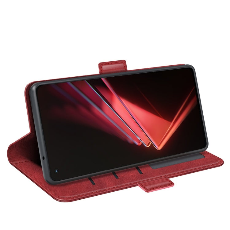 For OPPO K9 Dual-side Magnetic Buckle Horizontal Flip Leather Case with Holder & Card Slots & Wallet