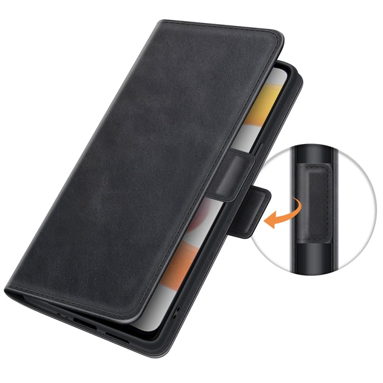 For OPPO Realme C11 2021 Dual-side Magnetic Buckle Horizontal Flip Leather Case with Holder & Card Slots & Wallet