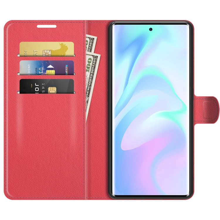For ZTE Axon 30 Ultra 5G Litchi Texture Horizontal Flip Protective Case with Holder & Card Slots & Wallet