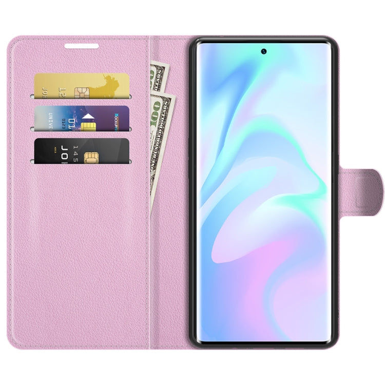 For ZTE Axon 30 Ultra 5G Litchi Texture Horizontal Flip Protective Case with Holder & Card Slots & Wallet
