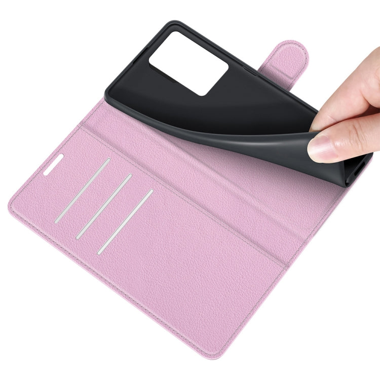 For ZTE Axon 30 Ultra 5G Litchi Texture Horizontal Flip Protective Case with Holder & Card Slots & Wallet