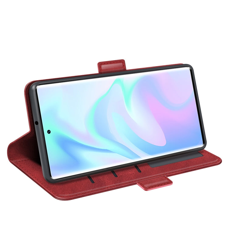 For ZTE Axon 30 Ultra 5G Dual-side Magnetic Buckle Horizontal Flip Leather Case with Holder & Card Slots & Wallet