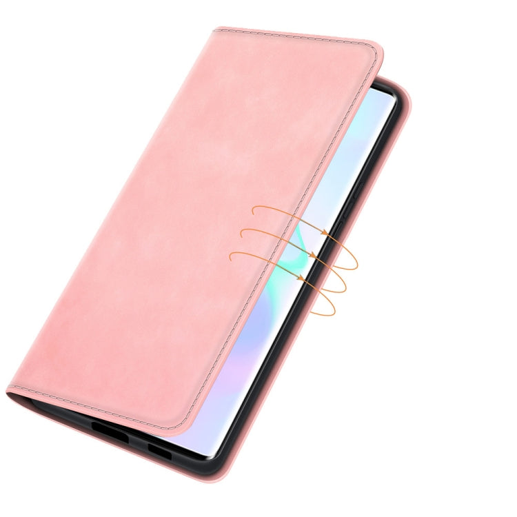 For ZTE Axon 30 Ultra 5G Ultra Retro-skin Business Magnetic Suction Leather Case with Holder & Card Slots & Wallet