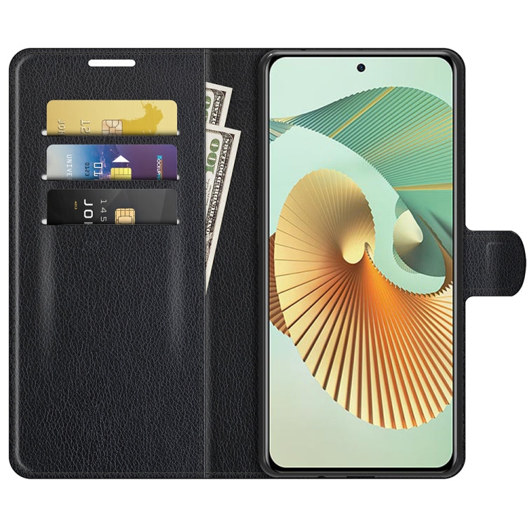 For ZTE Axon 30 Pro 5G Litchi Texture Horizontal Flip Protective Case with Holder & Card Slots & Wallet