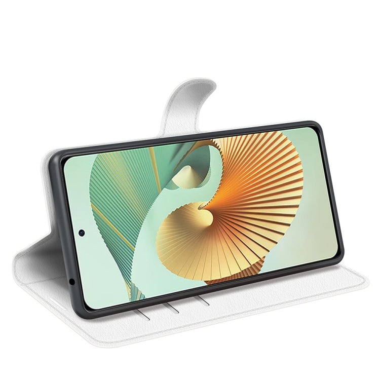 For ZTE Axon 30 Pro 5G Litchi Texture Horizontal Flip Protective Case with Holder & Card Slots & Wallet