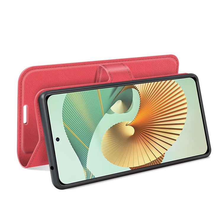 For ZTE Axon 30 Pro 5G Litchi Texture Horizontal Flip Protective Case with Holder & Card Slots & Wallet