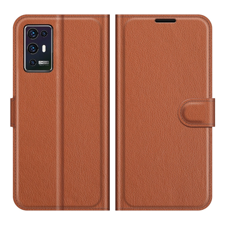 For ZTE Axon 30 Pro 5G Litchi Texture Horizontal Flip Protective Case with Holder & Card Slots & Wallet