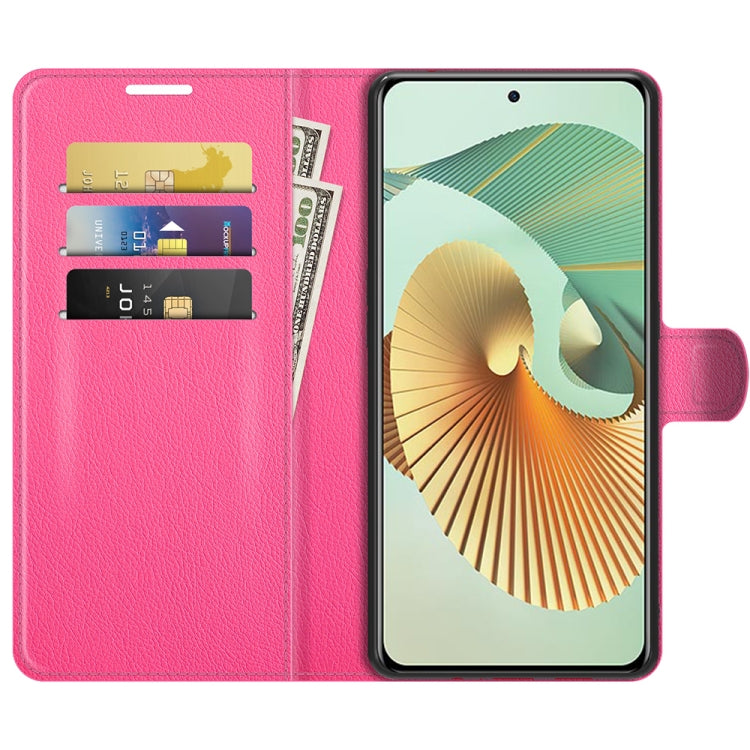 For ZTE Axon 30 Pro 5G Litchi Texture Horizontal Flip Protective Case with Holder & Card Slots & Wallet