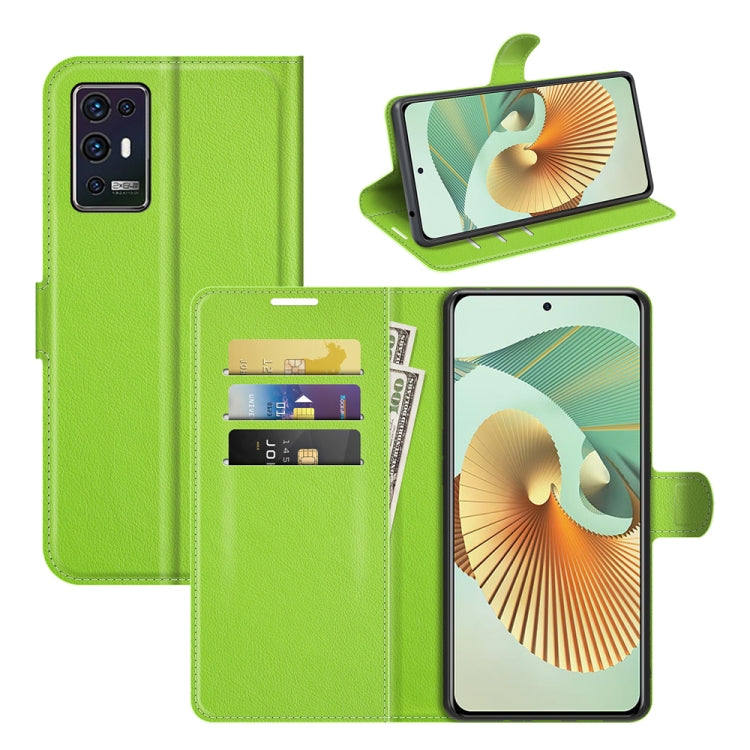 For ZTE Axon 30 Pro 5G Litchi Texture Horizontal Flip Protective Case with Holder & Card Slots & Wallet