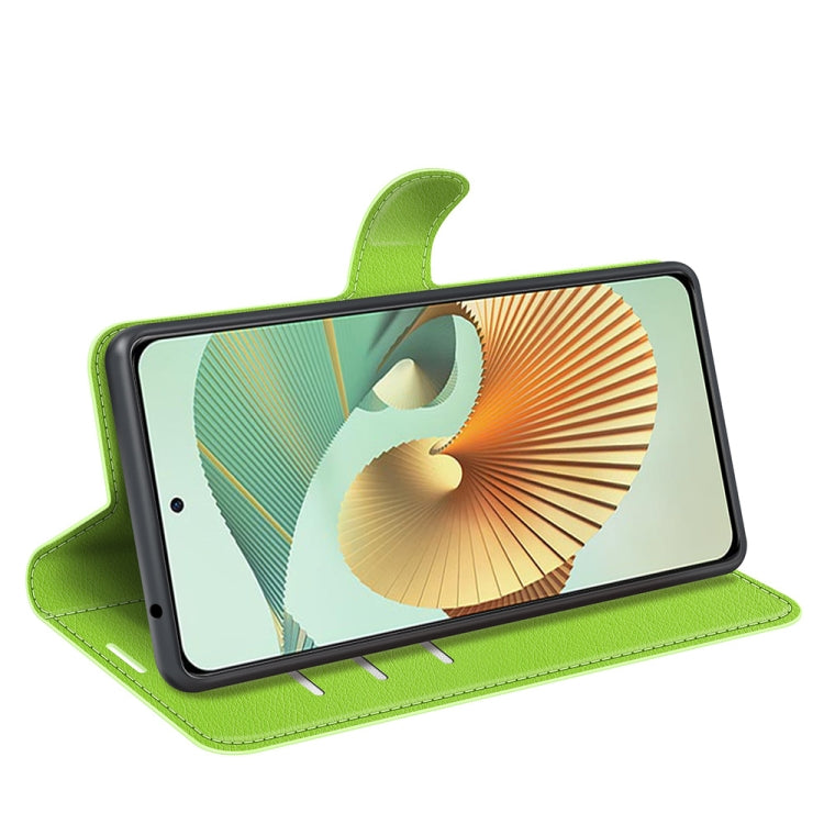 For ZTE Axon 30 Pro 5G Litchi Texture Horizontal Flip Protective Case with Holder & Card Slots & Wallet