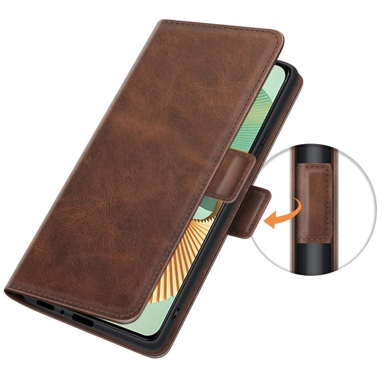For ZTE Axon 30 Pro 5G Dual-side Magnetic Buckle Horizontal Flip Leather Case with Holder & Card Slots & Wallet